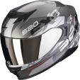 COVER silber matt rot