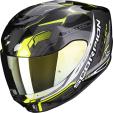 HAUT schwarz silber neon gelb
