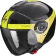 SHORT metallic schwarz neon gelb