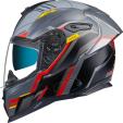 Gridline grau rot matt