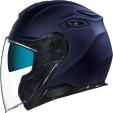 Plain indigo blau matt
