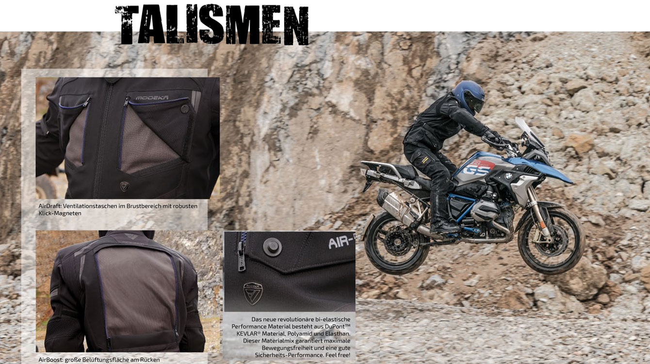 Modeka Motorradbekleidung | Bikeroutfit.de