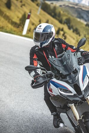 Schuberth C5 auf Tour